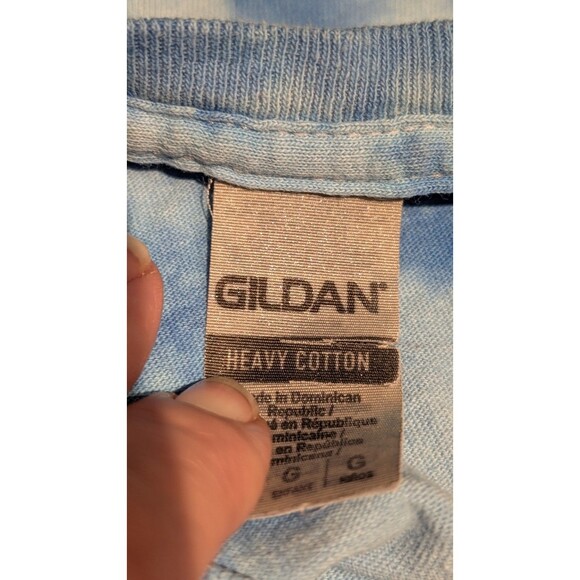 Lot of 2 Boys Youth Large 14-16 Shirts Gildan Shark Tie Dye & LG3ND Performance - Picture 8 of 11